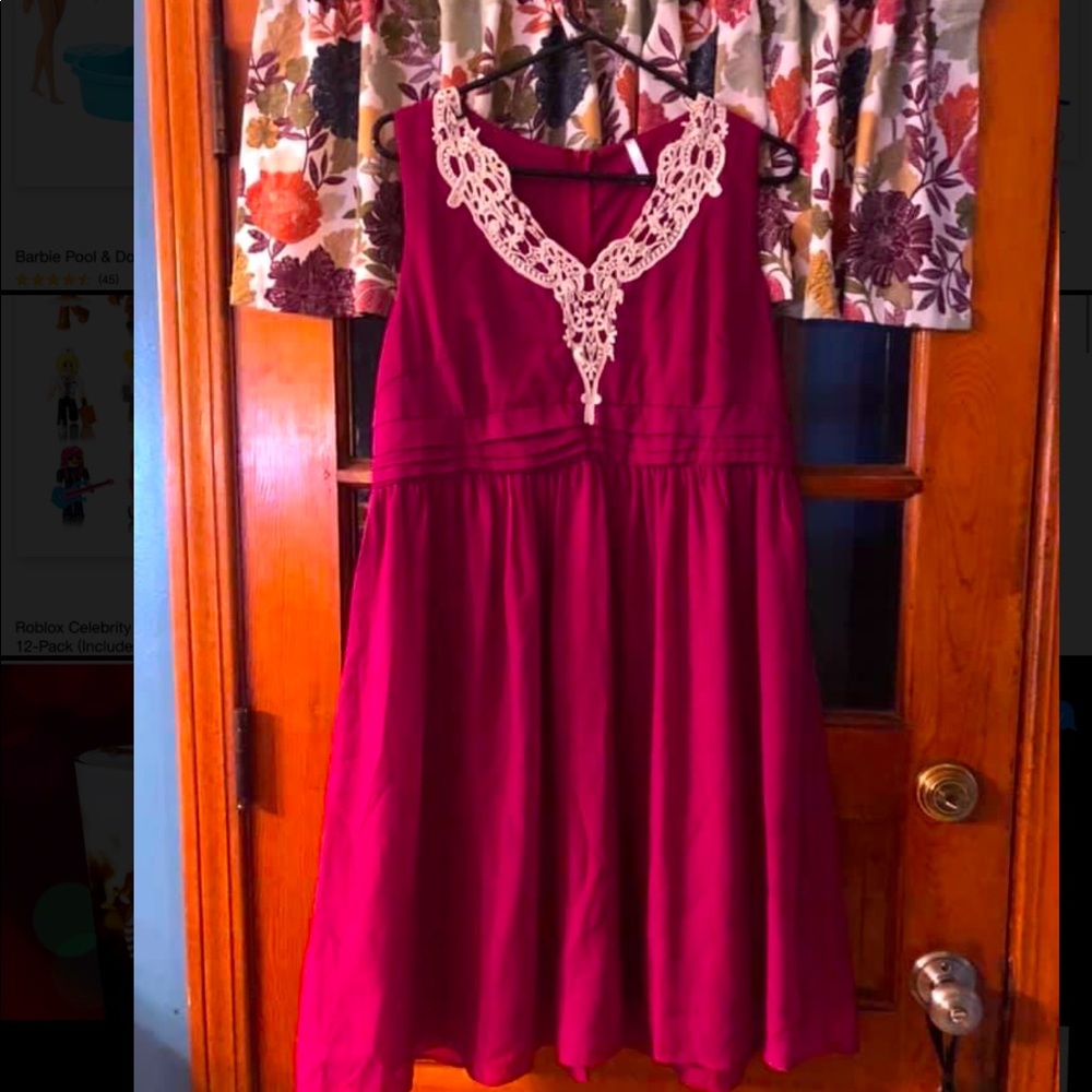 Pink Blush maternity dress